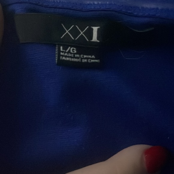 Forever 21 Royal Blue Dress - Picture 5 of 6